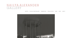 Desktop Screenshot of nailyaalexandergallery.com